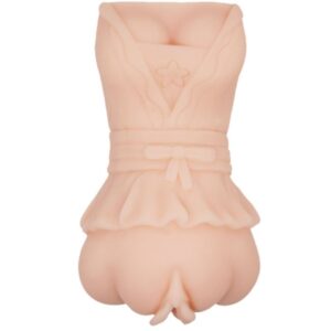 CRAZY BULL – MASTURBADOR DE VAGINA DE PELE DE GUA COM BALAS VIBRANTES