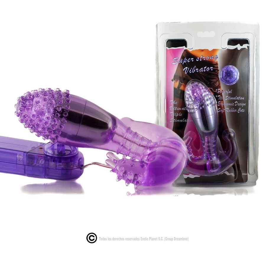 BAILE - ESTIMULADOR VAGINAL E ANAL LILAC COM VIBRAO - Image 3