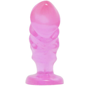 BAILE – PLUG ANAL UNISSEX COM VENTOSA ROSA