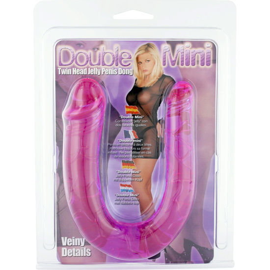Ilhaerotica - SEVEN CREATIONS - PÊNIS COM DUAS CABEAS DE GELÉIA FLEXÍVEIS