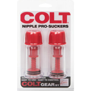 CALEXOTICS – VENTOSAS DE SUCÇÃO DE MAMILOS COLT RED
