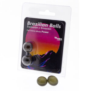 TALOKA – 2 BOLAS BRASILEIRAS POWER EFFECT GEL EMOCIONANTE