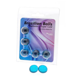TALOKA – 5 BOLAS BRASILEIRAS GEL EMOCIONANTE EFEITO FRIO