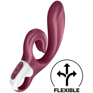SATISFYER – LOVE ME COELHO VIBRAO VERMELHO