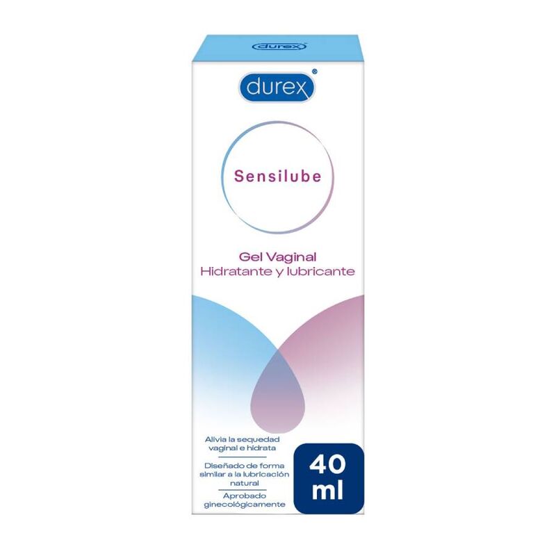 Ilhaerotica - DUREX - SENSILUBE GEL LUBRIFICANTE HIDRATANTE 40 ML