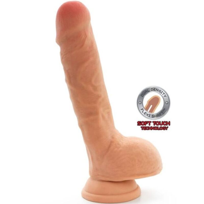 Ilhaerotica - GET REAL - DILDO DE DUAL DENSIDADE PELE DE BOLAS DE 18 CM