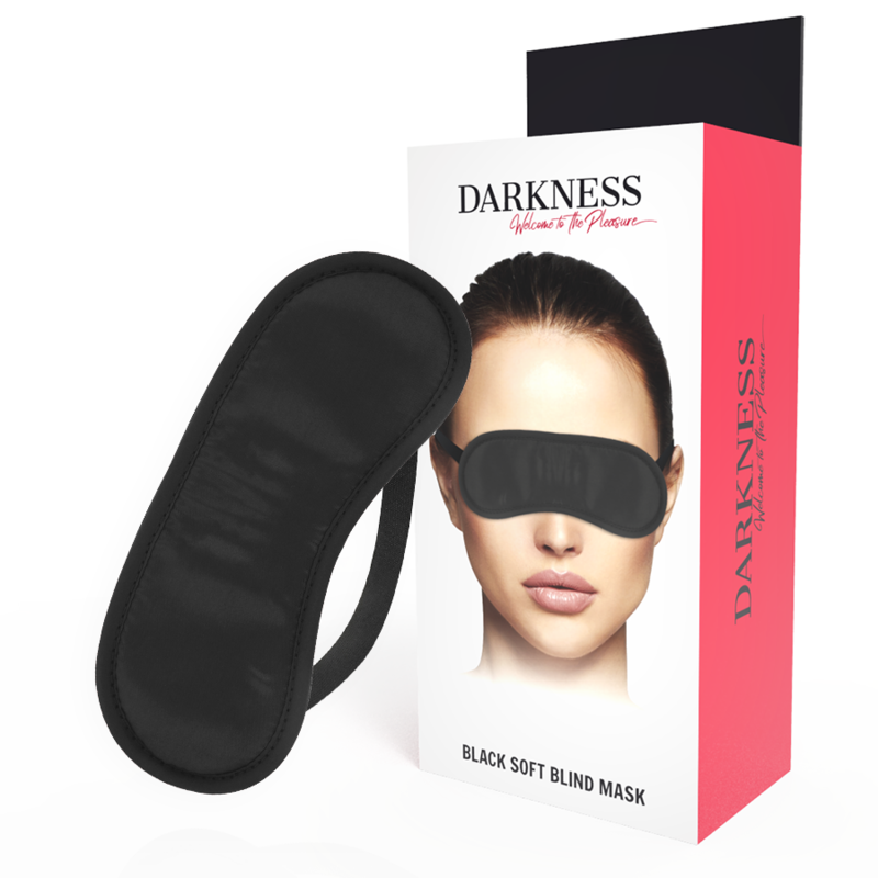 Ilhaerotica - DARKNESS - MSCARA PRETA RETA