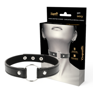 COQUETTE CHIC DESIRE – ACESSÓRIO MULHER COLAR DE COURO VEGANO
