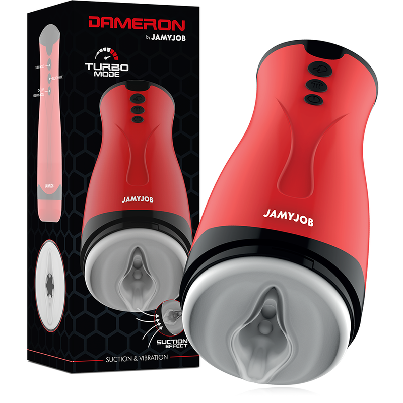 Ilhaerotica - JAMYJOB - MASTURBADOR DAMERON DE SUCÇÃO E VIBRAÇÃO