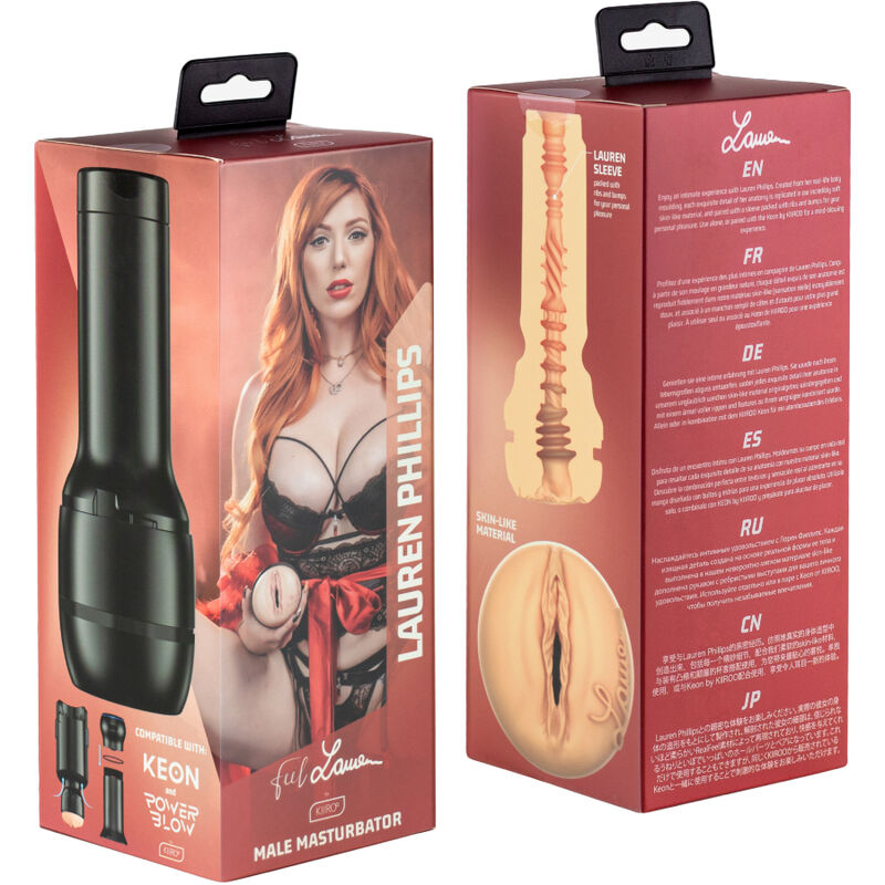 Ilhaerotica - KIIROO - SINTA LAUREN PHILLIPS STARS COLEO STROKERS POWERBLOW COMPATÍVEL