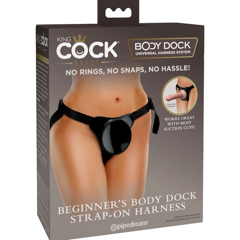 Ilhaerotica - KING COCK - ELITE ARNÊS AJUSTVEL PARA INICIANTES