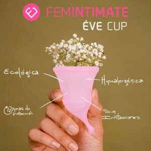 FEMINTIMATE – EVE NOVO COPO MENSTRUAL DE SILICONE – TAMANHO M
