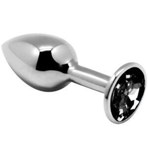 ALIVE – MINI PLUG PRAZER ANAL METAL PRETO TAMANHO M