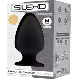 SILEXD – MODELO 1 PLUG ANAL PREMIUM SILEXPAN SILICONE PREMIUM TERMOREATIVO TAMANHO M
