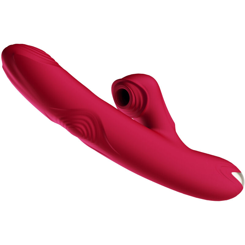 Ilhaerotica - ARMONY - VIBRADOR BUMP E VENTOSA MODELO 1 BORGONHA