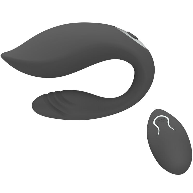Ilhaerotica - ARMONY - MARTHA VIBRADOR PARA CASAIS PRETO CONTROLE REMOTO
