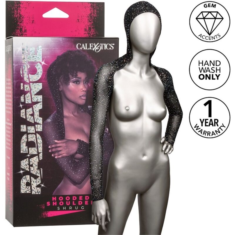 Ilhaerotica - CALEXOTICS - RADIANCE ENCOLHIMENTO DE OMBRO COM CAPUZ RHINE