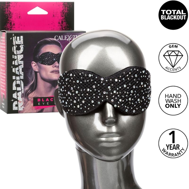 Ilhaerotica - CALEXOTICS - RADIANCE MSCARA DE OLHOS BLACKOUT RHINE