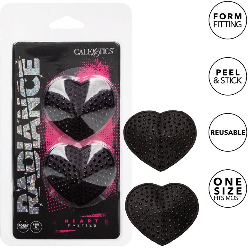 Ilhaerotica - CALEXOTICS - RADIANCE PROTETORES DE BICOS DE JÓIAS EM FORMA DE CORAO
