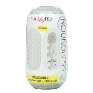 CALEXOTICS – BOUNDLESS REVERSÍVEL SQUISHY BALL STROKE AMARELO