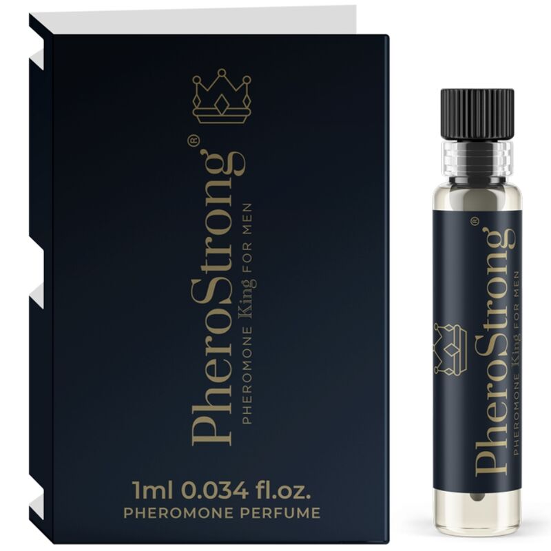 Ilhaerotica - PHEROSTRONG - PERFUME DE FEROMONAS KING PARA HOMEM 1 ML