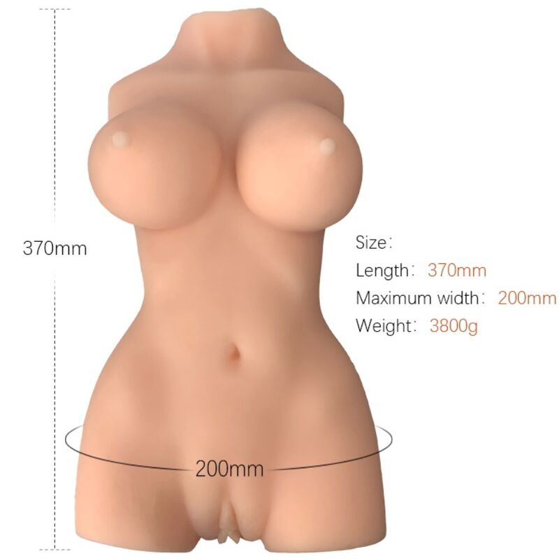 Ilhaerotica - ARMONY - MODELO DE TORSO FEMININO REALISTA 7
