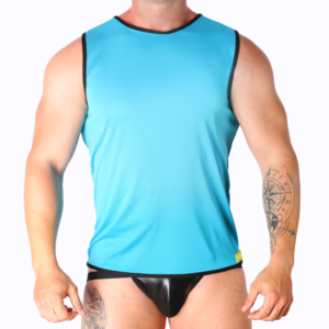 MACHO – T-SHIRT AZUL S/M
