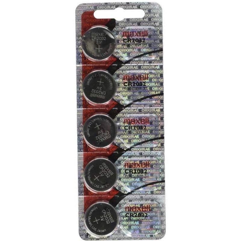 Ilhaerotica - MAXELL - BATERIA LITIO CR2032 3V - 5 UNIDADES