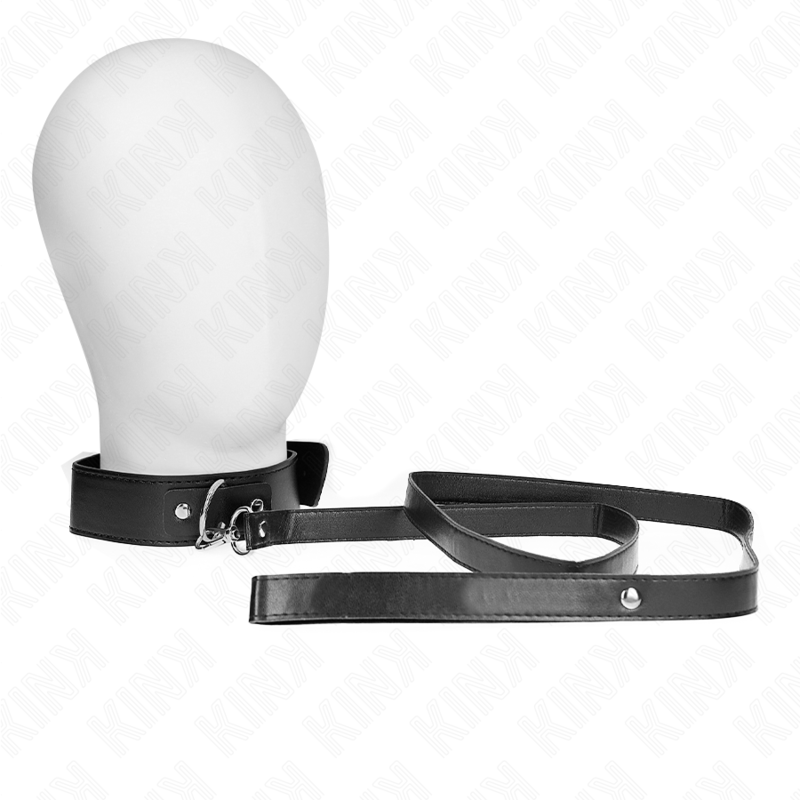Ilhaerotica - KINK - COLAR COM CINTO 116 CM ALÇA PRETA AJUSTÁVEL 32-50 CM X 8 CM