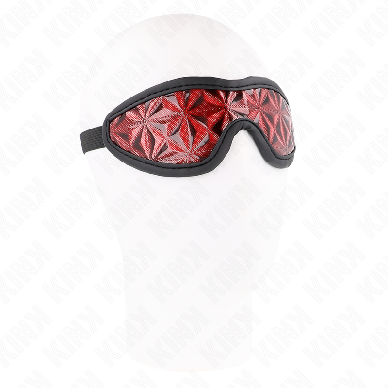 Ilhaerotica - KINK - FAIXA DE CABEÇA PADRÃO DIAMANTE VERMELHO 20