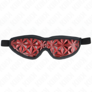 KINK – FAIXA DE CABEÇA PADRÃO DIAMANTE VERMELHO 20,5 x 6 CM