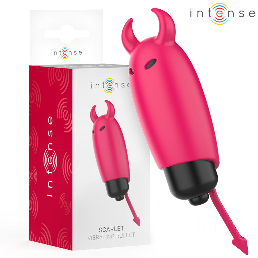 Ilhaerotica - INTENSE - BALA VIBRATÓRIA ESCARLATE DEMÔNIO VERMELHO 9