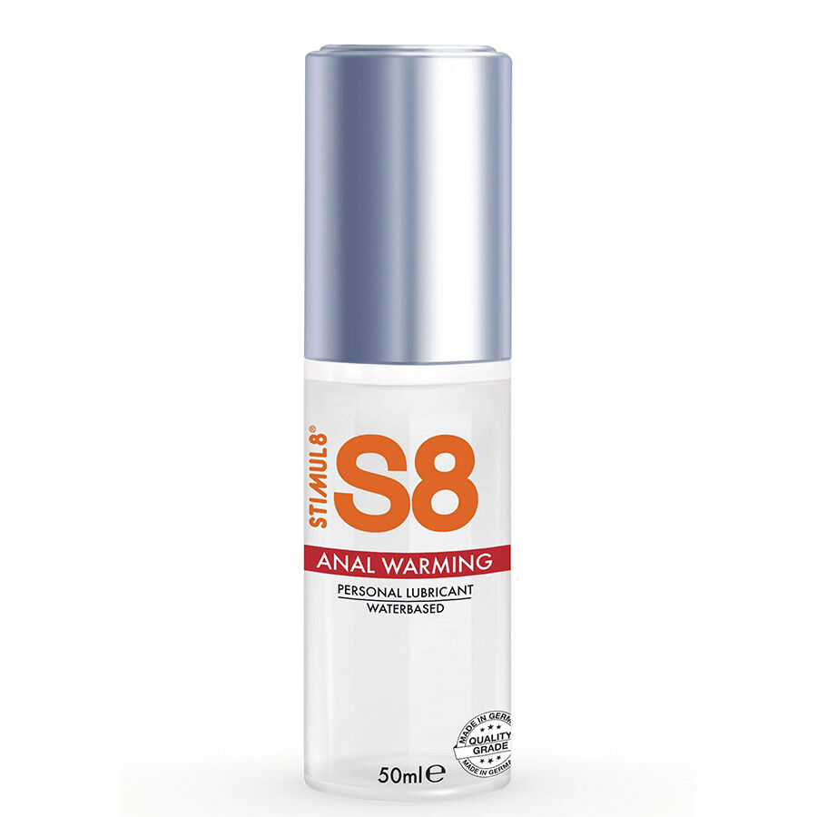 Ilhaerotica - STIMUL8 - S8 LUBRIFICANTE ANAL EFEITO CALOR 50 ML