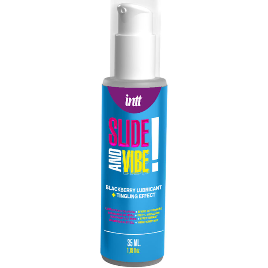 Ilhaerotica - INTT RELEASES - LUBRIFICANTE VIBRATÓRIO BEIJÁVEL À BASE DE ÁGUA 35 ML