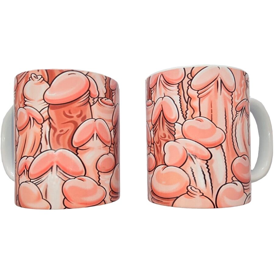 Ilhaerotica - DIABLO PICANTE - CANECA PÊNIS COLOR 370 ML