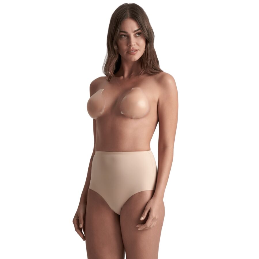 BYE-BRA - COPAS DE SILICONA BEIGE COPA C - Image 2
