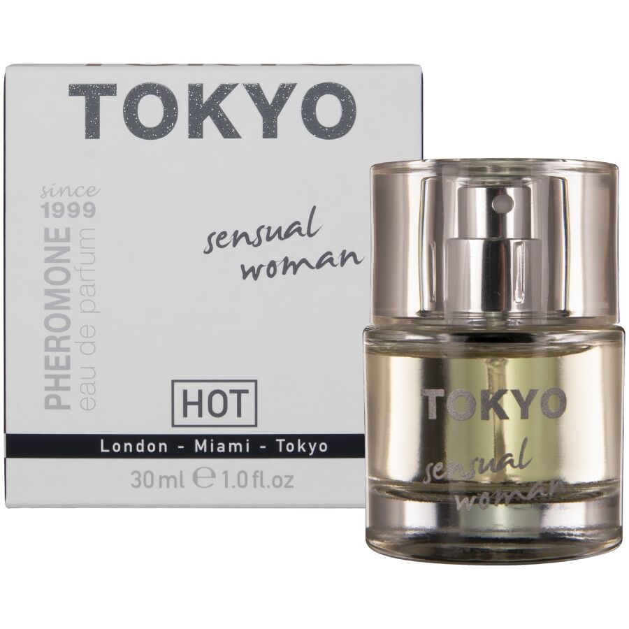 Ilhaerotica - HOT - PERFUME DE FEROMÔNIOS TOKYO SENSUAL WOMAN 30 ML