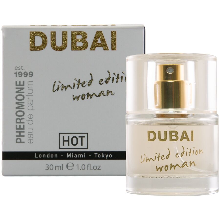 Ilhaerotica - HOT - PERFUME DE FEROMÔNIOS DUBAI EDIÇÃO LIMITADA FEMININO 30 ML