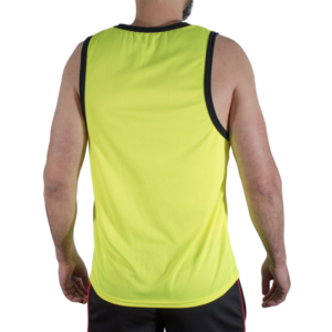 MACHO – CMV001 CAMISETA AMARELA DE GINÁSTICA TAMANHO P/M
