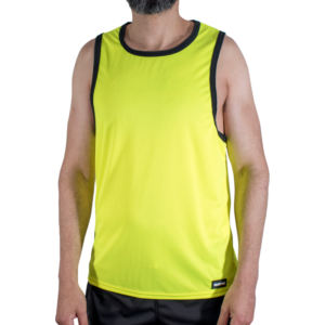 MACHO – CMV001 CAMISETA AMARELA DE GINÁSTICA TAMANHO P/M