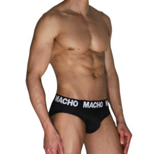 MACHO – MCH007 SLIP CLÁSSICO PRETO + PRETO S