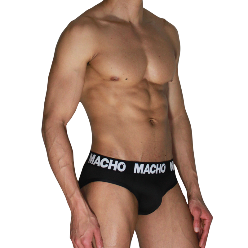 Ilhaerotica - MACHO - MCH007 SLIP CLÁSSICO PRETO + PRETO S