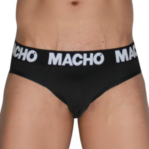 MACHO – MCH007 SLIP CLÁSSICO PRETO + PRETO S