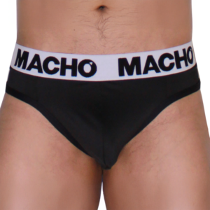 MACHO – MTG002 PRETO/CALÇA TANGAL PRETA S