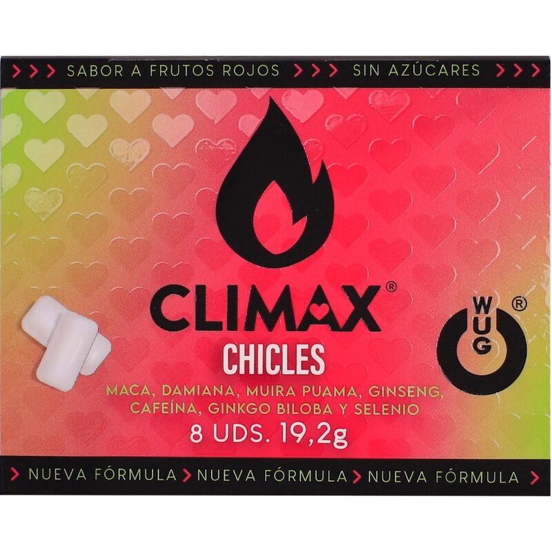 Ilhaerotica - WUG Climax - Goma de mascar funcional com Maca