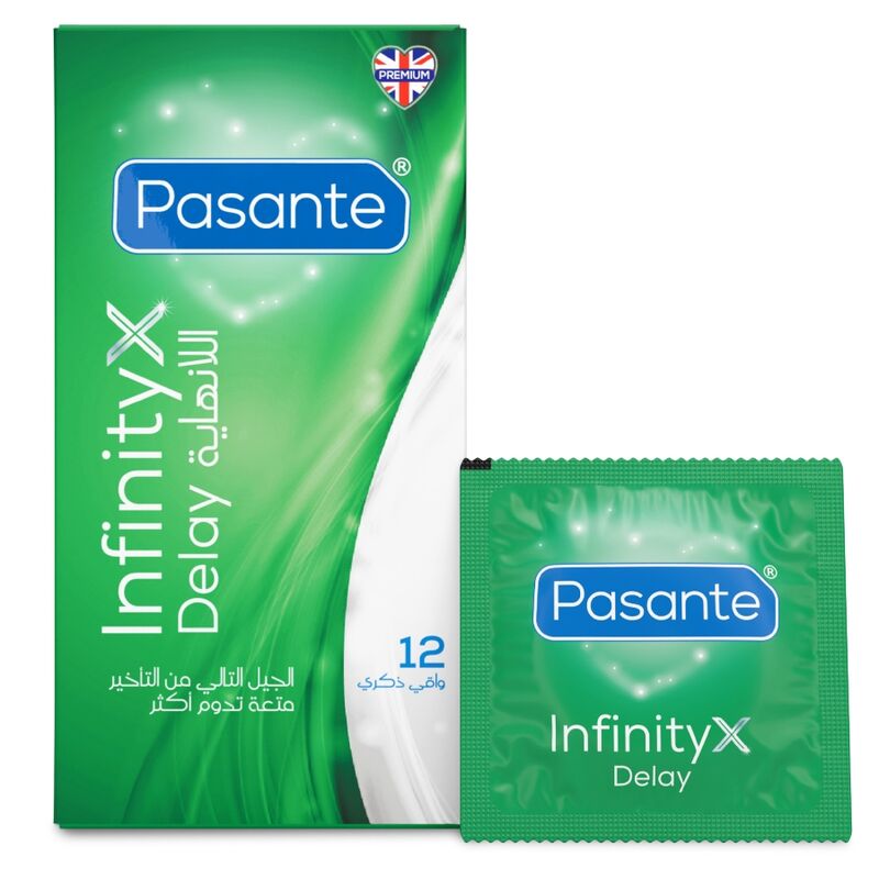 Ilhaerotica - PASANTE - CAMISINHAS DELAY INFINITY - 12 UNIDADES