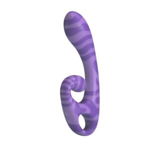 PRETTY LOVE – SUMMER VIBRADOR DE DUAS PONTAS COM ALÇA 19 CM Ø 3,5 CM ROXO