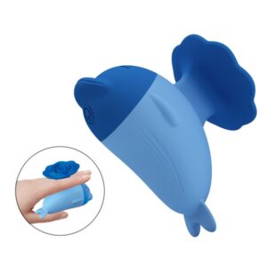 PRETTY LOVE – VIBRADOR MINI DOLPHIN RECARREGÁVEL POR USB