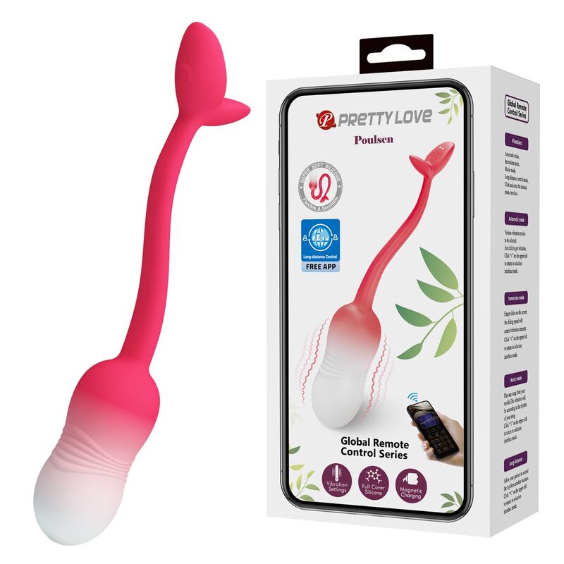 Ilhaerotica - PRETTY LOVE - OVO VIBRATÓRIO COM CONTROLE POR APP PULSEN