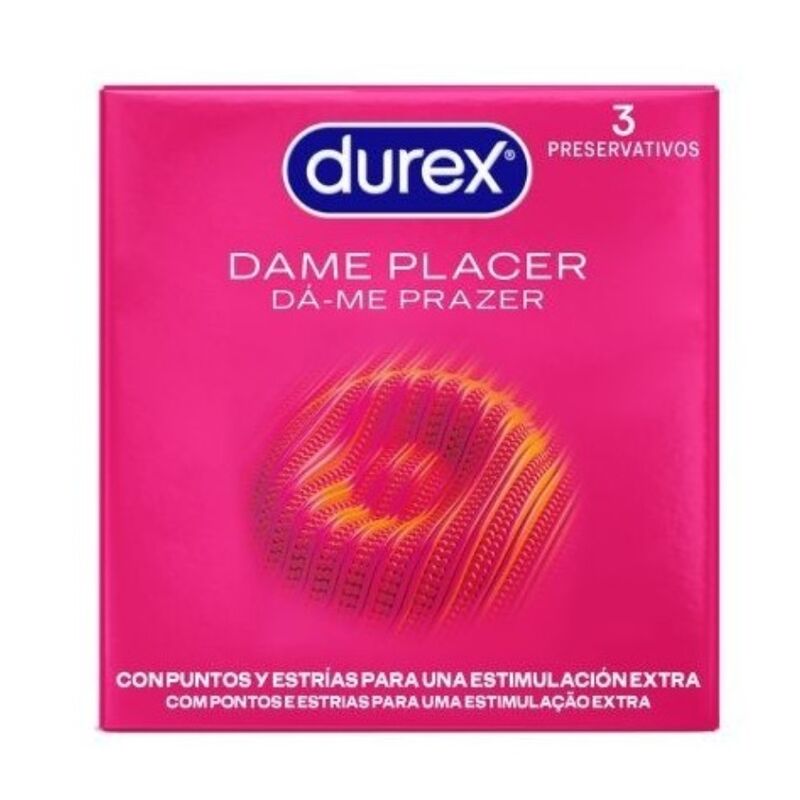 Ilhaerotica - DUREX - PLACADOR DAME 3 UNIDADES